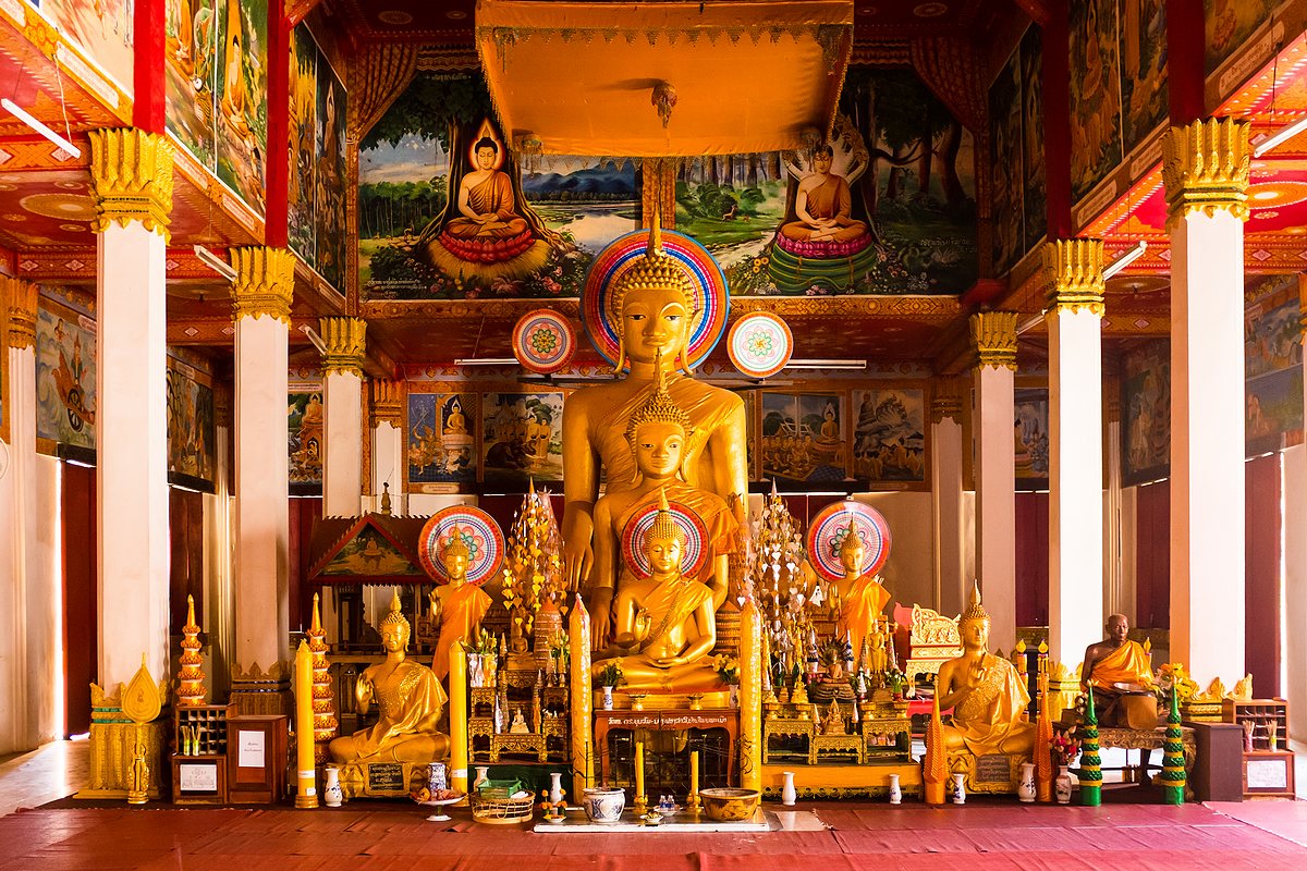 Vientiane, Wat Hai Sok (Laos 2015)
